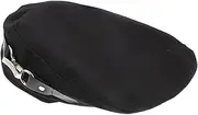 [JEWEDECO] Vintage Beanie Beret Hat Black Women's Knitted Beret for Warm Beanie Hat Stylish Size