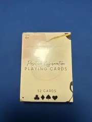 New Sealed- Playing Card Deck Of 52 - Positive Affirmation