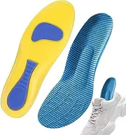 wiroouia Orthopedic Comfort Insoles | Breathable Anti-Slip Shock Absorption Sweat Absorption Arch Support Insoles,Shoe Insoles for Work, Athletic, And Hiking Shoes