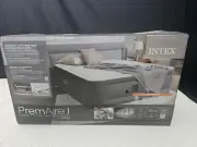 Intex PremAire I Air Mattress: Queen Size Sealed Box 18 In With Built In Pump