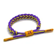 Purple Kobe Bryant Los Angeles Lakers Basketball Bracelet Wristband #24