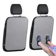 Back Seat Cover for Kids, 2 Pack X-Large Waterproof Kick Mats Backseat Protec...