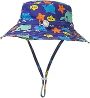 WRITWAA Sun Visor Bucket Hat Bucket Hat Animal Hats Boys Summer Bucket Hat Hat Hat Beach Hats for Sunblock Bucket Hat Bonnet Sun Bucket Hat Sunshade Hat Nylon Blue
