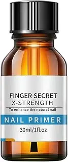 Nail Primer X-strength, X-STRENGTH Nail Primer- Primer Nail (30ml-1fl.oz), To enhance the natural nail, Professional Gel Nail Primer to Bond Natural Nails And UV Gel.