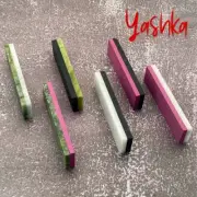 Knife Sharpening Stone Polishing Natural Stone Chef Kitchen Tool Agat Red Green