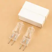 2pcs 100W GY6.35 JCD Clear Tungsten Halogen Bi-Pin Dimmable Light Globe 230-240V