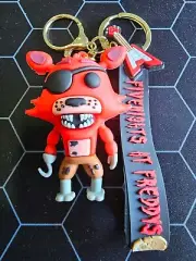 FOXY FIVE NIGHTS AT FREDDY'S KEYCHAIN KEYRING *