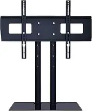 EZONEDEAL Universal TV Stand Table Top TV Stand for 42-70" LCD LED TVs Adjustable Tv Mount Base Stand with Tempered Glass Base - tv Bracket (42~70'')