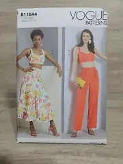 Vogue Patterns R11844 Top-Skirt & Pants w/variations Pattern Size 4-12 UC