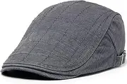 [Generic] Men's Beret Hat Spring Summer and Autumn Models Beret Men's Casual Cotton Sun-Shading Duck Tongue Hat Men's Forward Hat