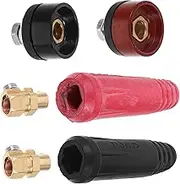 Angoily Ergonomic Welding Accessories Quick Connect Socket Kit Welding Cable Connector Replacement Easy Install