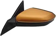 Car Rearview Side Door Mirror Assy Compatible For Honda Civic 2016 2017 2018 2019 2020 Mirrors Glass Assembly Cover Frame Lens Auto Folding(APRICOT)