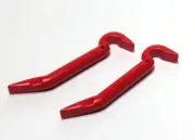 Lego - Minifigure Utensil - Lot of 2 - Red, Crowbar