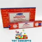 SENSATION NAG CHAMPA INCENSE STICK 15g x 12 bulk pack satya scent fragrance