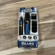 Wahl Beard Cordless Battery Powered Trimmer Kit with Ear Nose Hair Trimmer - New