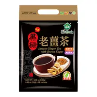 在飛比找松果購物優惠-薌園 特濃黑糖老薑茶(12 公克X15 包入)/袋 (6.3