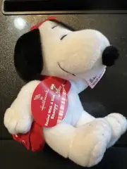 Snoopy Plush Hallmark Sealed With A Kiss Valentines Peanuts