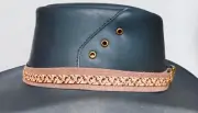 Designer hat band fits all hats man woman Australian made