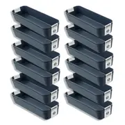 12x 2PK Boxsweden Essentials 26x8.5cm Sort Tray Organiser Storage Rectangle Asst