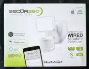 SECUR360 1200 Lumens LED Motion Sensor Wi-Fi Connected Security Flood Light