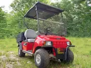 PMC's Tinted Folding Flip Down Windshield For Club Car DS Golf Cart 1982-2000.5