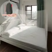 Portable Bed Canopy Mosquito Net Tent Mesh Curtain with Carry Bag Home Travel