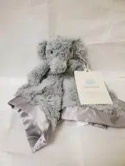 Cloud Island Lovey Plush Security Blanket Elephant Gray NWT Baby Animal 14 X 14