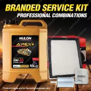 Oil Air Fuel Filter 10L APX5W30D1 Engine Oil for Holden Crewman Utility VZ 6L