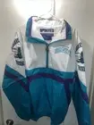 Vintage 90s Charlotte Hornets Starter Jacket Pullover 1/4 Zip Size Large