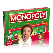 Monopoly Elf The Movie Edition Classic Tabletop Family/Party Board Game Set 8+