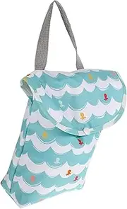 GLSTOY Portable Diaper Bag Organizer Handheld Diaper Pouch with Snap Button Closure for Easy Access Travel and Everyday Use Durable and Reusable Storage