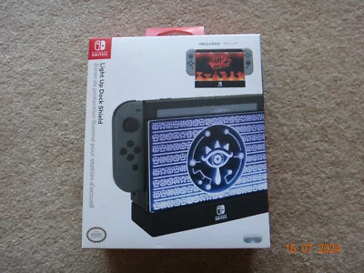 Nintendo Switch Zelda and Mario Light Up Dock Shield BRAND NEW SEALED