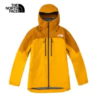 在飛比找momo購物網優惠-【The North Face 官方旗艦】北面男款黃色防水透