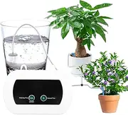 Luocute Smart Automatic Watering System Plant Waterer for 10 Potted Plants 400ml/min Self Watering Planter Kit with LED Display Programmable Timer Plant Watering Device (BSV-IC201)
