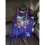 Men's Mitchell & Ness NBA Toronto Raptors Vince Carter 1998 Swingman Road Jersey