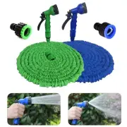 Expanding Expandable Flexible Garden Water Hose w Spray Nozzle-25, 50, 75, 100FT