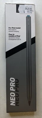 Adonit Neo Pro Pen Wireless Stylus For Apple iPad Pro 11/Mini Space Grey - New
