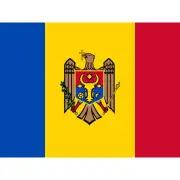 Moldova National Flag World Flags Country Poster Huge Art Print Picture 18X24 In
