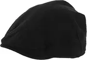 [DEARMAMY] Elegant Flat Caps for Men Driving Hat Crafted from Materials for Comfort and Style Black