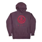 Neff Mens Sangria Pigment Pullover Fleece Hoodie NWT M