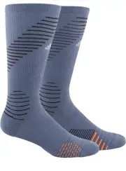 Adidas Running Over The Calf (OTC) Medium Grey/Silver/Orange Reflective Socks