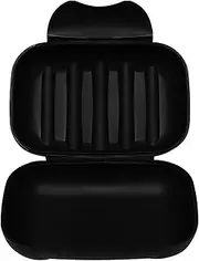 Suesacy Soap Box in Abs Case Waterproof Portable Cases for Travel-Black