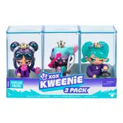 3pc XOX Kweenie Kids/Children Fearless Figurine Fun Toy Collectible Set 7y+