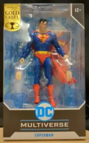 McFarlane DC Multiverse - Action Comics Superman - Gold Label Walmart Exclusive