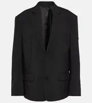 [Balenciaga] Balenciaga Wool blazer AU 14 black