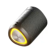 SOAIY S37 bluetooth Speaker 52mm Speaker Deep Bass RGB LIght TWS 1800mAh IP65 Waterproof Support AUX TF Playback Outdoor
