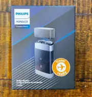 Philips Norelco - Compact Rechargeable Wet & Dry Electric Shaver - Black