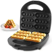 Waffle Stick Maker, Mini Waffle Maker Iron, Makes 6 Waffle Sticks, Ideal for ...