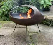 The Firepod Outdoor Fireplace - Floating firepit