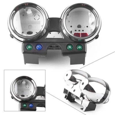 1X Speedometer Gauge Case Tachometer Instrument Cover For Kawasaki ZRX400 95-97